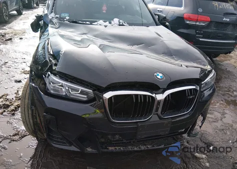 2022 BMW X4 M40I z USA, uszkodzony, nr VIN 5UX43DT08N9J95469